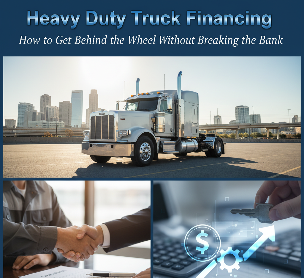 Heavy Duty Truck Financing How to Get Behind the Wheel Without Breaking the Bank