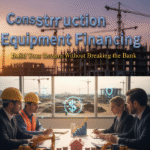Construction Equipment Financing Build Your Dreams Without Breaking the Bank