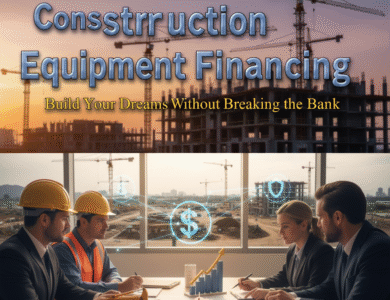 Construction Equipment Financing Build Your Dreams Without Breaking the Bank