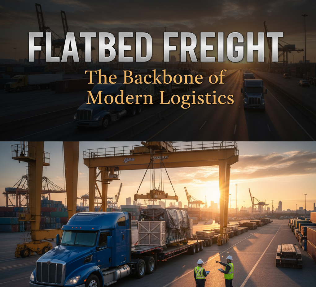 Flatbed Freight The Backbone of Modern Logistics