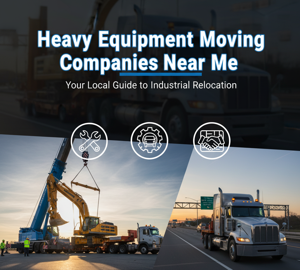 Heavy Equipment Moving Companies Near Me