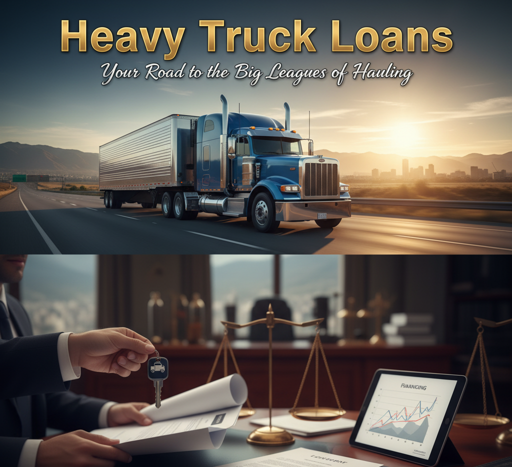 Heavy Truck Loans Your Road to the Big Leagues of Hauling