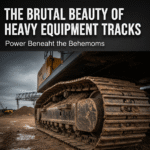 The Brutal Beauty of Heavy Equipment Tracks Power Beneath the Behemoths